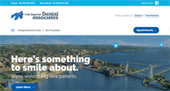 Desktop Screenshot of lakesuperiordental.com